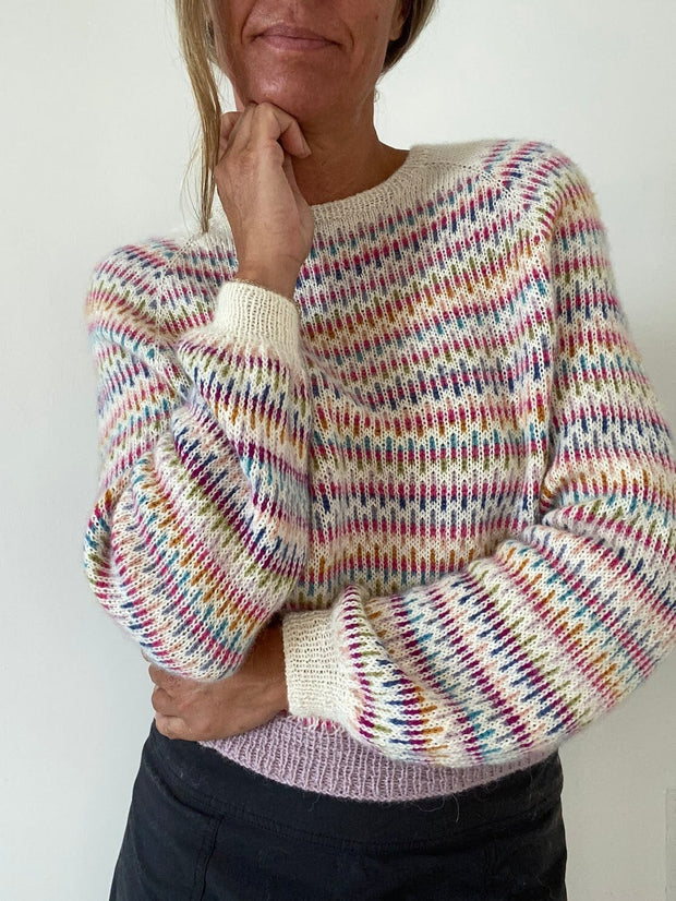 No 44 sweater from VesterbyCrea, No 15 kit (5 colors) Knitting kits VesterbyCrea 