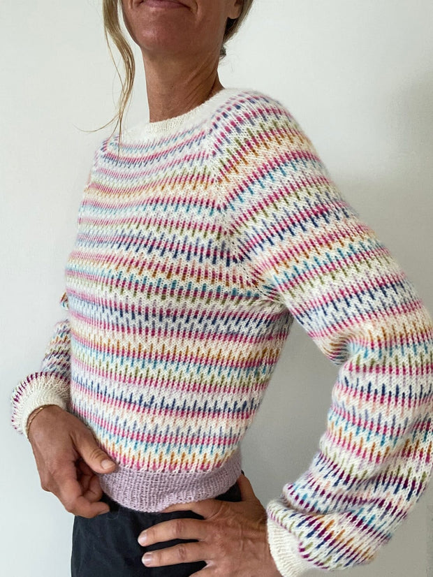No 44 sweater from VesterbyCrea, No 15 kit (5 colors) Knitting kits VesterbyCrea 