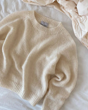 No Frills Sweater by Petiteknit, No 11 + silk mohair knitting kit Knitting kits PetiteKnit 