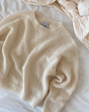 No Frills Sweater by Petiteknit, No 12 + silk mohair knitting kit Knitting kits PetiteKnit 