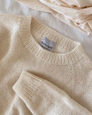 No Frills Sweater by Petiteknit, No 12 + silk mohair knitting kit Knitting kits PetiteKnit 