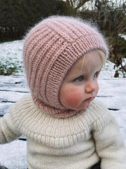 November Balaclava for kids and babies by PetiteKnit, No 1 + Silk mohair kit Knitting kits PetiteKnit 