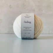 Önling No 1, Sustainable merino/angora yarn Yarn Önling Off-white (01, greggio)