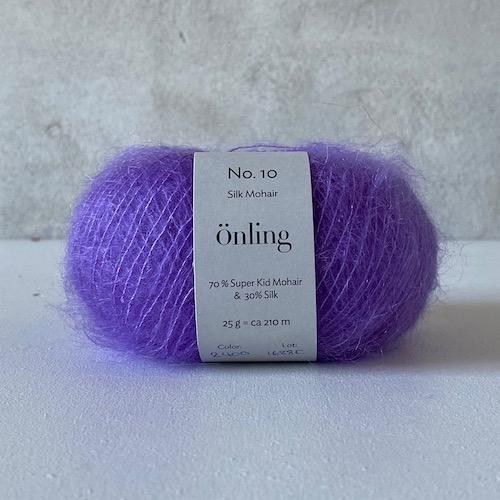 Önling No 10, Silk Mohair yarn Yarn Önling Purple (2400)