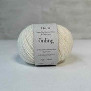 Önling No 11, sustainable merino/cashmere yarn Yarn Önling Yarn Off-white (73 Greggio)