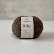 Önling No 2, Sustainable merino yarn Yarn Önling Brown mix (89, alabama)