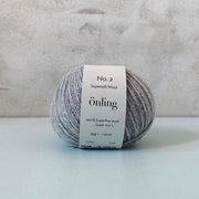 Önling No 2, Sustainable merino yarn Yarn Önling Light grey (3559, grigio 0)