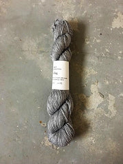 Önling No 3 soft luxury yarn made of mink, cashmere, wool and viscose - here in a light grey
