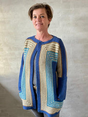 Pagode jacket by Hanne Falkenberg, knitting kit Knitting kits Hanne Falkenberg 