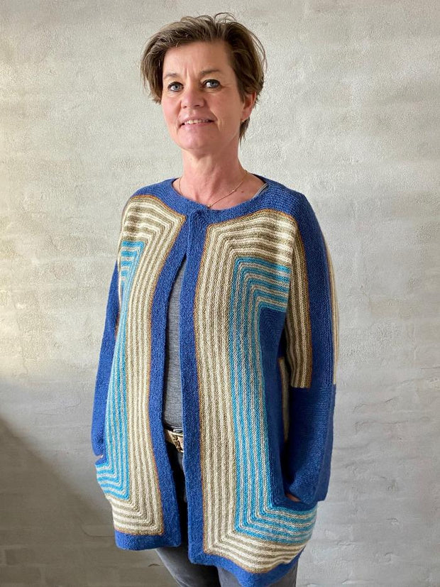 Pagode jacket by Hanne Falkenberg, knitting pattern Knitting patterns Hanne Falkenberg 