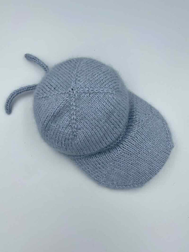 Pastel winter cap by Pastelkollektivet, No 15, No 12 + silk mohair knitting kit Knitting kits Pastelkollektivet 