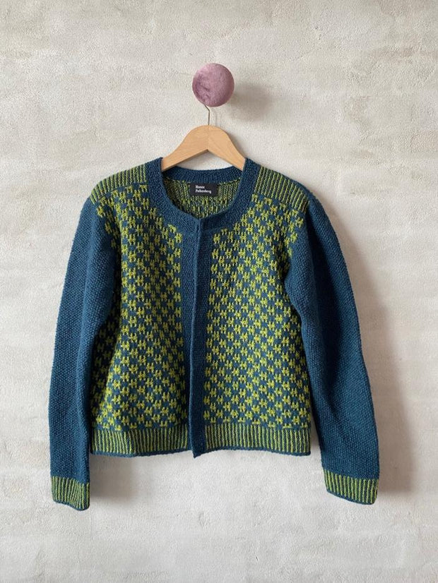 Print jacket by Hanne Falkenberg, knitting kit Knitting kits Hanne Falkenberg S-M-L