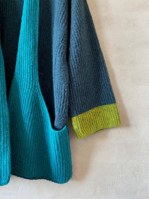 Pygmalion cardigan by Hanne Falkenberg, No 20 knitting kit (3 color) Knitting kits Hanne Falkenberg 