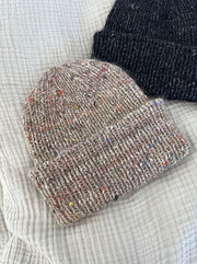 Rib Loop Beanie by Other Loops, No 5 + silk mohair knitting kit Knitting kits Other Loops 