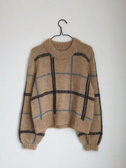 Strikkeopskrift til at strikke Scotty Sweater fra PetiteKnit en flot moderne sweater