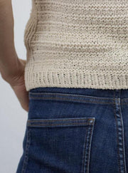 Slanting Slip-on by Anne Ventzel, knitting pattern Knitting patterns Anne Ventzel 