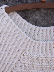 Slanting Slip-on by Anne Ventzel, knitting pattern Knitting patterns Anne Ventzel 