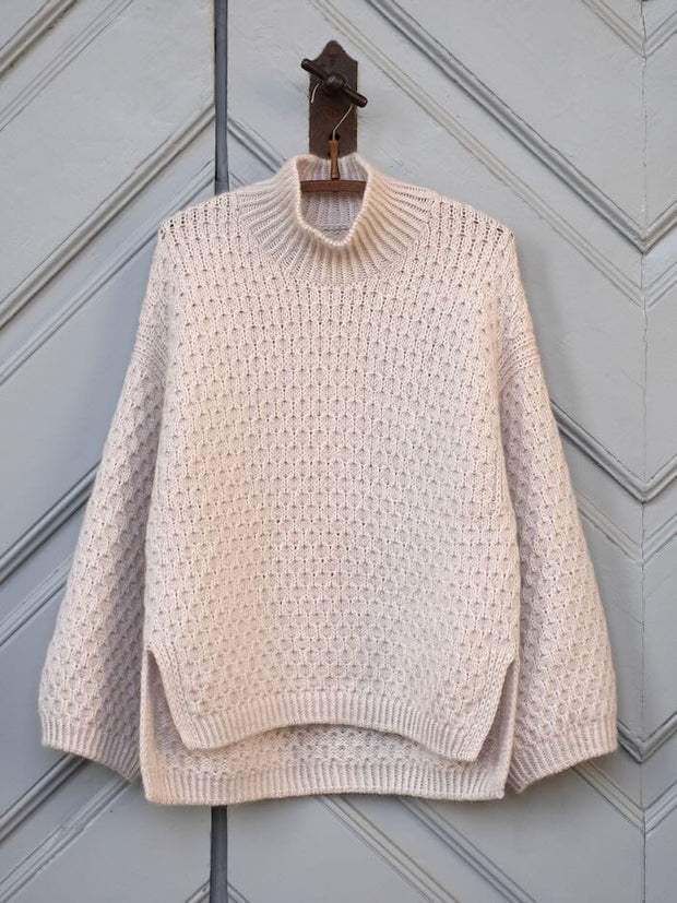 Smilla Sweater by Anne Ventzel, No 15 + Silk mohair kit Knitting kits Anne Ventzel 