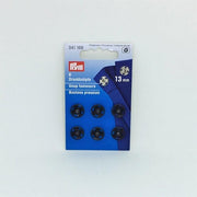 Black snap fasteners from Prym, 13 mm