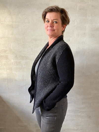 Solo jakke af Hanne Falkenberg, strikkekit Strikkekit Hanne Falkenberg 