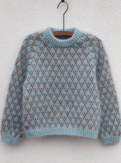 Spot Junior by Anne Ventzel, No. 20 + Silk mohair kit Knitting kits Anne Ventzel 