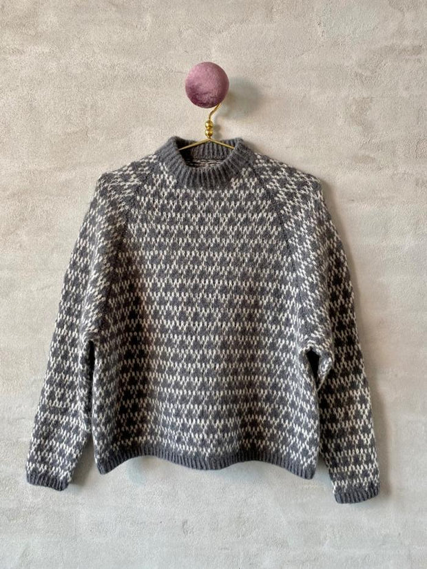 Spot sweater by Anne Ventzel, No 2 knitting kit Knitting kits Anne Ventzel 