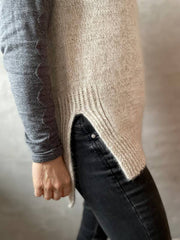 Terrazzo Slipover from PetiteKnit, No 1 + silk mohair knitting kit Knitting kits PetiteKnit 