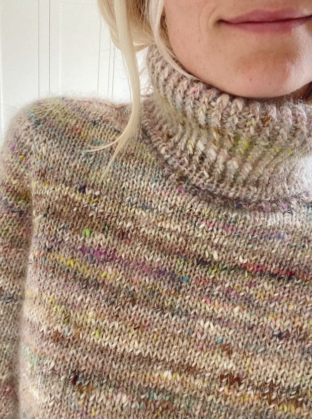 Terrazzo Sweater from PetiteKnit, knitting patterns Knitting patterns PetiteKnit 