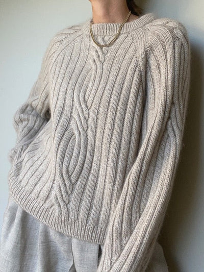 Twist Loop Sweater by Other Loops, No 20 + No 10 + No 12 Knitting kits Other Loops 