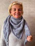 Vadehav shawl by Önling, No 20 + Silk mohair knitting kit knitting kits Inge-Lis Holst 