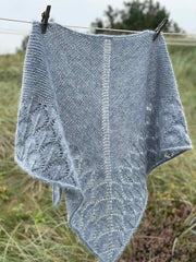 Vadehav shawl by Önling, No 20 + Silk mohair knitting kit knitting kits Inge-Lis Holst 