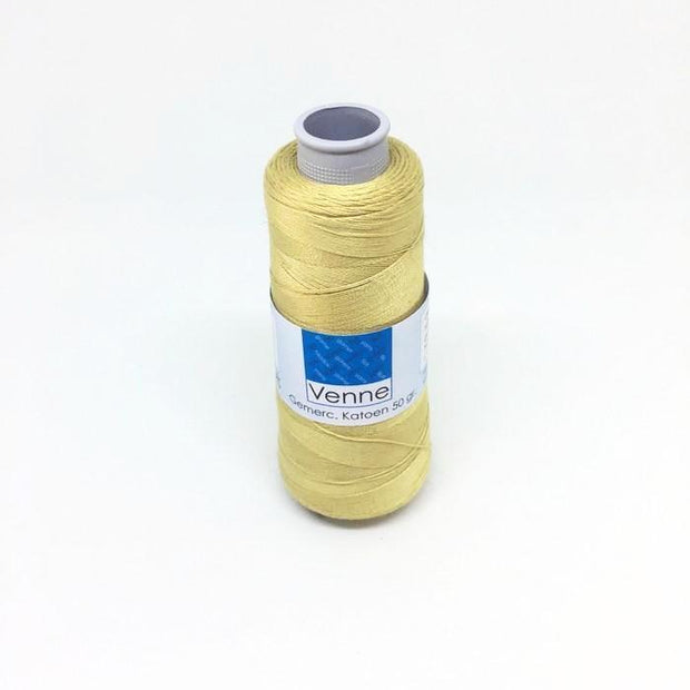 Venne accompanying thread or cotton thread in color yellow