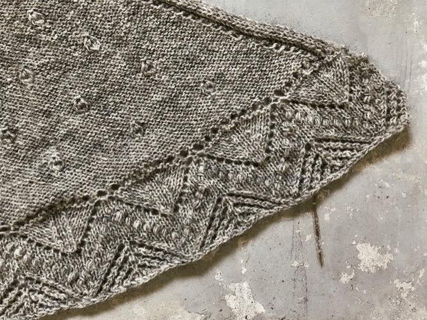 Vesterhav shawl by Önling, No 1 + Silk Mohair knitting kit