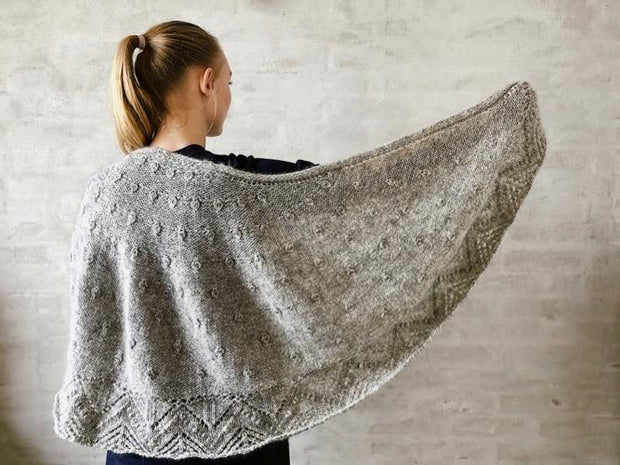 Vesterhav shawl by Önling, No 1 + Silk Mohair knitting kit