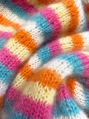 Viola Jumper Mohair Edition by Spektakelstrik, Silk mohair knitting kit Knitting kits Spektakelstrik 