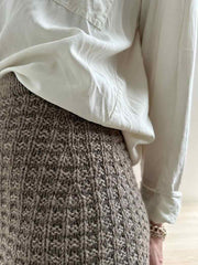 Waffle Loop skirt (long/midi) from Other Loops, No 20 + 8 knitting kit Knitting kits Other Loops 
