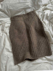 Waffle Loop skirt (short) from Other Loops, No 20 + 8 knitting kit Knitting kits Other Loops 