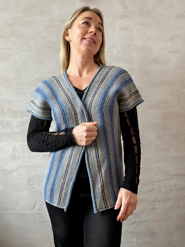 Ypsilon vest by Hanne Falkenberg, (No. 20) knitting pattern Knitting patterns Hanne Falkenberg 