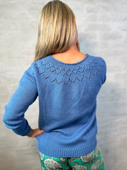 Yume sweater by Isabell Kraemer, No 15 knitting kit Knitting kits Isabell Kraemer 