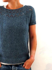 Yume sweater eller kortærmet af Isabell Kraemer, Hverdagskit Strikkekit Isabell Kraemer 