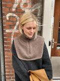 Zipper Neck by PetiteKnit, No 1 + Silk mohair kit Knitting kits PetiteKnit 